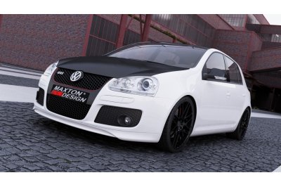 Накладка на передний бампер на Volkswagen Golf V GTI